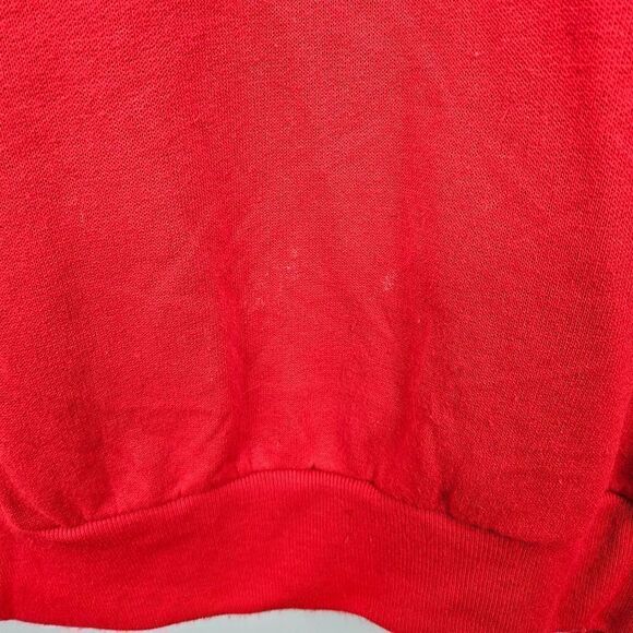 Vintage The Walt Disney Mickey Mouse Sweatshirt. Red L#023 - Picture 9 of 14